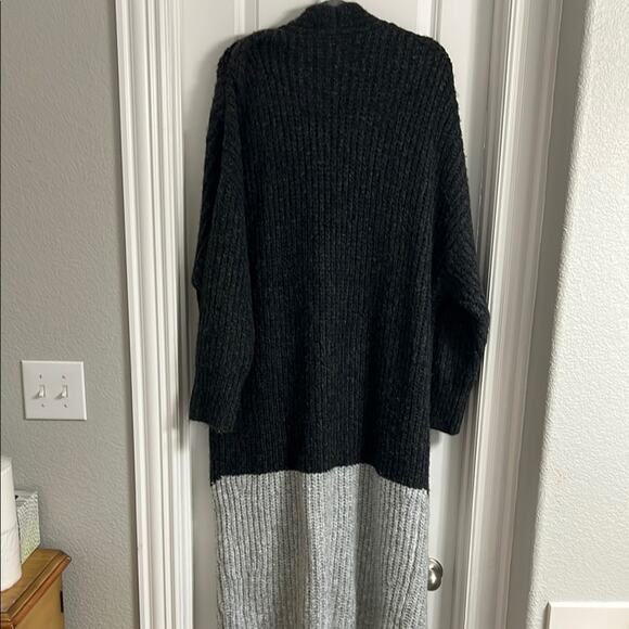 Express Black and Gray Cardigan Sweater - Picture 6 of 6